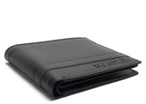 HAARLEM Men KUZE 22354 Leather Wallet Black